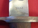 Krag Bayonet Dated 1900 With Scabbard. - 4 of 6