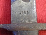 Krag Bayonet Dated 1899 With SCabard. - 4 of 6