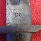Krag Bayonet Dated 1899 With SCabard. - 6 of 6