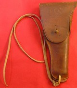 World War 1 Holster for a Colt .45 Auto Made by Clinton in 1918. - 1 of 3