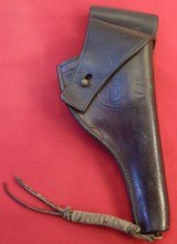 World War 2 Holster for a Colt or Smith and Wesson Model 1917 Revolver. - 1 of 3