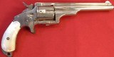 Merwin & Hulbert Spur Trigger Single Action Revolver In 38 S&W Calibre. - 1 of 6