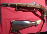 Model 1855 Springfield Stocked Carbine Pistol In 58 Calibre. - 7 of 11