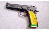 CZ ~ 75 TS CzechMate Parrot ~ 9MM Luger - 2 of 2
