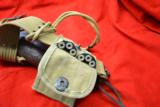 1917 Revolver HOLSTER, WEB BELT AND CARTRIDGE CASE,LANYARD CORD! NICE SET! - 9 of 9