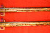 Cornell Kemper (C. Kemper) PAIR Kentucky long rifles matched pair!1-FLINT 1-PERCUSSION - 3 of 16