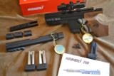 HAMMERLI Model 280 COMBINATION SET SWISS MADE 22lr and 32 Smith & Wesson Long WADCUTTER as new ! - 1 of 17