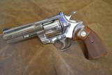 COLT Python 357 Magnum 4" NICKEL- MINT! - 2 of 10