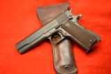 ITHACA Model 1911A1 45ACP with AUGUSTA ARSENAL Marks! 95% GUN & CORRECT! - 2 of 14