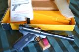 RUGER MK II 22 AUTO with RARE 6 7/8ths BULL BARREL NEW IN BOX! UNFIRED MINT! - 1 of 6
