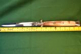 18" CAPOLIN ITALIAN STILETTO Switchblade HORN SCALES-NEW! - 3 of 7