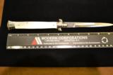 INOX ITALY 11" White Faux PEARL Scales FULL AUTO NEW! - 2 of 4