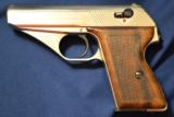 Mauser HSC POST WAR 9mm Kurz (.380acp) RARE NICKEL FINISH! NICE! - 2 of 10