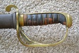 AMES 1833 Model DRAGOON SABER Dated 1837 1st TRUE Cavalry Saber! RARE! - 7 of 15