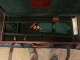 MERKEL Leather Double Rifle Case. NEW. Makers Case - 6 of 7
