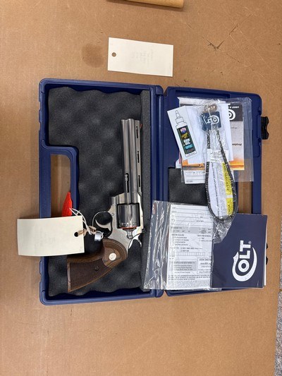 Colt Python Stainless Steel 357 mag - Image 1 of 4