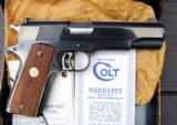 COLT, NATIONAL MATCH, 38 WADCUTTER, MID RANGE, TARGET PISTOL - 3 of 6