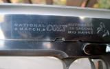 COLT, NATIONAL MATCH, 38 WADCUTTER, MID RANGE, TARGET PISTOL - 6 of 6