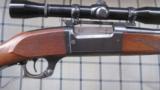 SAVAGE 99, Feather weight, 358 CALIBER, with LYMAN ALL AMERICAN, 4X Scope - 5 of 8