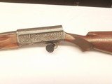 Remington Model 11 Sportsman High Grade 12 Ga engraved autoloading shotgun E Grade - 3 of 15