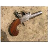 Brasher, London .48 cal. flintlock pocket pistol, ca. 1815 - 2 of 4