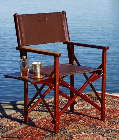 Folding Salon Chair by Lewis Drake & Associates