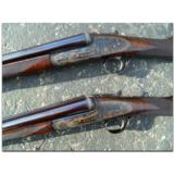 Boss and Co., London.
Extremely rare matched pair of light weight 28ga. round body game guns - 2 of 12