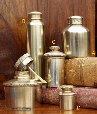 Brass Oil Bottles