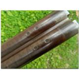 Durs Egg, London. Exceptional 20-bore double flintlock sporting gun cased with every accessory, ca.1805- 9 of 15