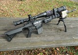 Absolutely unique prototype Knight’s Armament SR-25, 7.62 mm NATO, semi-automatic, precision designated marksman rifle