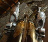 LePage, Paris. Magnificent 18-bore double flintlock sporting gun, made in 1806. - 8 of 25