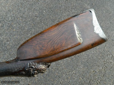 LePage, Paris. Magnificent 18-bore double flintlock sporting gun, made in 1806. - Image 22 of 25