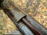 Baculini, Italy. Exceptionally rare and fine 23-bore O/U double flintlock sporting gun, ca. 1790 - 14 of 25