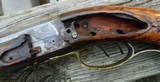 Baculini, Italy. Exceptionally rare and fine 23-bore O/U double flintlock sporting gun, ca. 1790 - 17 of 25