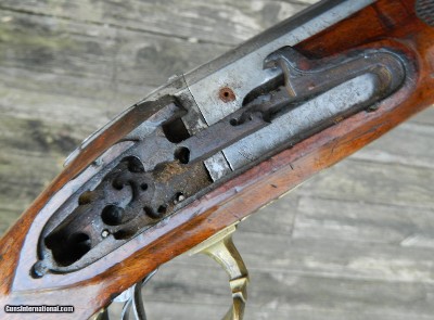 Castiglioni, Brescia. 18-bore flintlock O/U - Image 13 of 23
