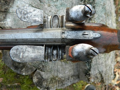 Castiglioni, Brescia. 18-bore flintlock O/U - Image 5 of 23