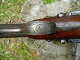Fine French 20-bore double flintlock sporting gun - 9 of 25