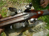 Fine French 20-bore double flintlock sporting gun - 4 of 25