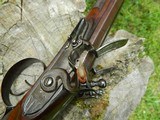 Fine French 20-bore double flintlock sporting gun - 5 of 25