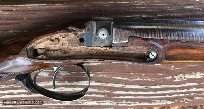John Manton and Son, London. An absolutely stunning 14-bore, cased double barreled, Flintlock Sporting Gun, #10571, made in 1830. - Image 17 of 25