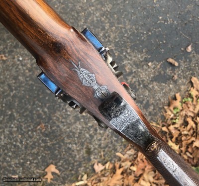John Manton and Son, London. An absolutely stunning 14-bore, cased double barreled, Flintlock Sporting Gun, #10571, made in 1830. - Image 7 of 25