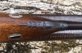 John Manton and Son, London. An absolutely stunning 14-bore, cased double barreled, Flintlock Sporting Gun, #10571, made in 1830. - 14 of 25