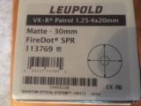 Leupold VX-R Patrol, Fire Dot SPR Tactical Scope/ Illuminated Dot - 4 of 7