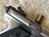 Ruger MKII Stainless, Bull Barrel Target - 6 of 7
