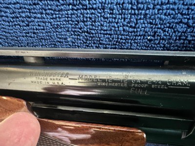WINCHESTER PRE-64 MODEL 12 TRAP 12 GAUGE MADE IN 1953 - Image 10 of 10