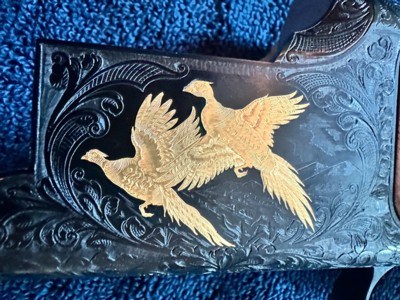 BROWNING SUPERLIGHT, 12GA GRADE VI, AMAZING FEATHERCROTCH WALNUT STOCK, APPERS TO BE UNFIRED. - Image 1 of 11