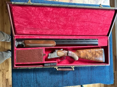 MINT, WINCHESTER CASED, Model 101 XTR, LIGHTWEIGHT PIGEON GRADE, 12ga