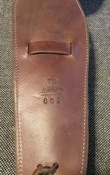 George Lawrence Fully Lined Holster and Gun Belt - 3 of 7