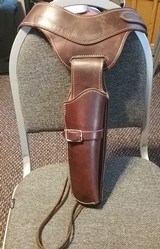 George Lawrence Fully Lined Holster and Gun Belt - 6 of 7