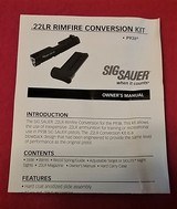 SIR SAUER P938, .22LR Rimfire Conversion Kit - 2 of 5